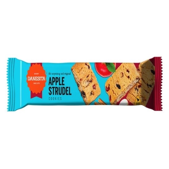 Picture of DANESITA APPLE STRUDEL COOKIES 150GR